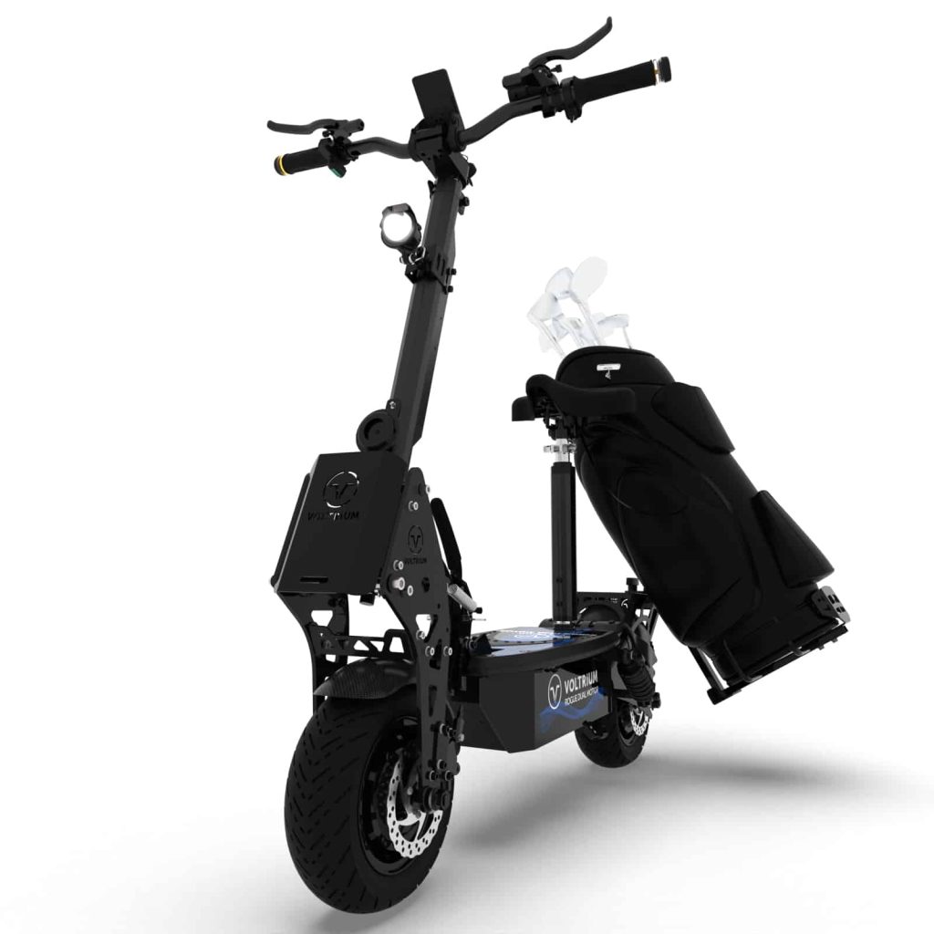 Voltrium Rogue Dual Motor - Foldable Electric Golfing Scooter with Seat